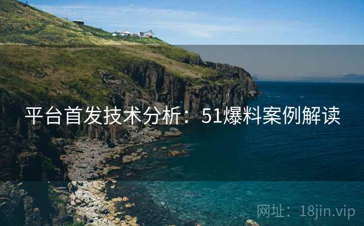 平台首发技术分析:51爆料案例解读 平台首发技术分析:51爆料案例解读
