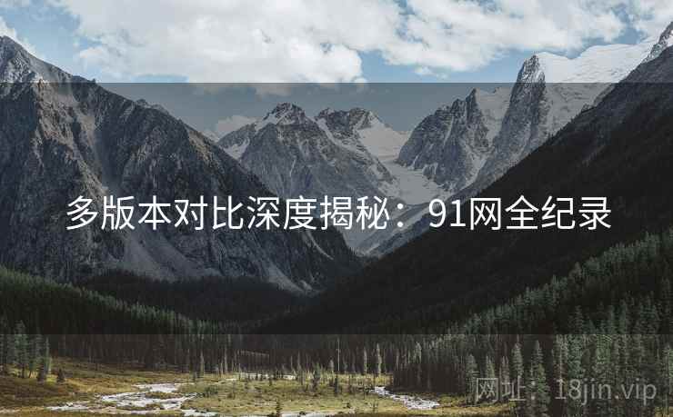 多版本对比深度揭秘:91网全纪录 多版本对比深度揭秘:91网全纪录